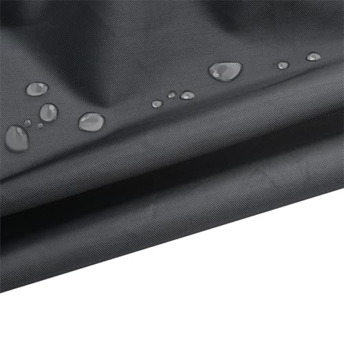 Waterproof Pool Table Cover Black Billiard Snooker Table Protector (88.6×45.7×32.3 in) - size: 88.6×45.7×32.3 in