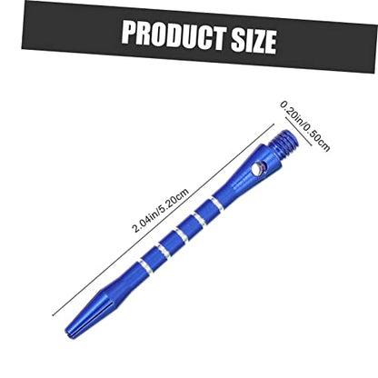 POPETPOP 1set Aluminum Alloy Dart Shafts Replacement Rods Lightweight Tip and Tip Professional Control for Enhanced