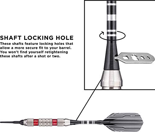 Viper Wind Runner Soft Tip Darts, 18 Grams - color: Red