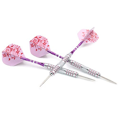 Black Scorpion CUESOUL Dhole 21g/23/24 Grams Steel Tip Darts with 2 Different Sets Aluminum Shafts