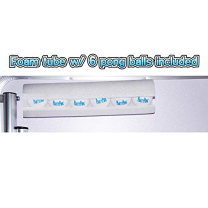 8-Foot Folding Pong Table - Choose Table Options (Base, Cup Holes, LED Lights, or Cup Holes & LED Lights)