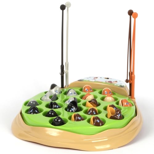 The Fishing Game - Dog Edition - Classic Animated Catching Game, Puppies Spin Around & Jump Up & Down, Kids Ages 3+, 2-4 Players - style: Dog