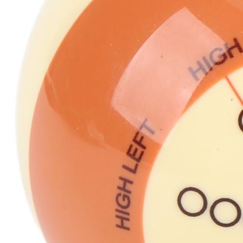 Training Billiards Cue Ball Resin Standard Pool Practice Cue Ball for US Billiards Eight Balls 57.2mm Diameter