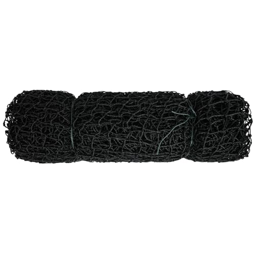 Aoneky Professional 42 FT Tennis Net Replacement, Heavy Duty #30 Twisted Polyethylene Net with Vinyl Coated Steel Cable for Outdoor Court, Backyard, Practice, Tournament Use