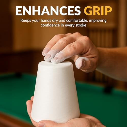 Hathaway Silver Cup Cone Talc Chalk, White