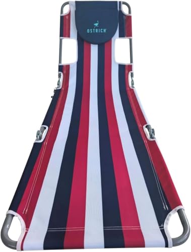 Ostrich Chair Chaise Lounge, USA - color: American Flag, style: Standard Chaise