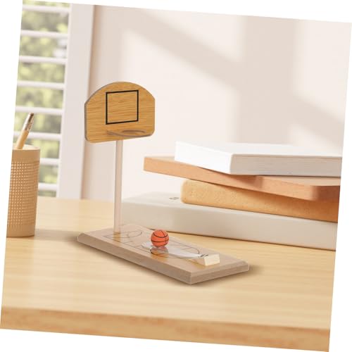 Portable Basketball Game Silent Mini Desktop Tabletop Basketball Hoop for Boys and Girls Adults Office Travel Indoor Outdoor