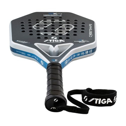 STIGA Cybershape Padel Racket - size: 18K Hard