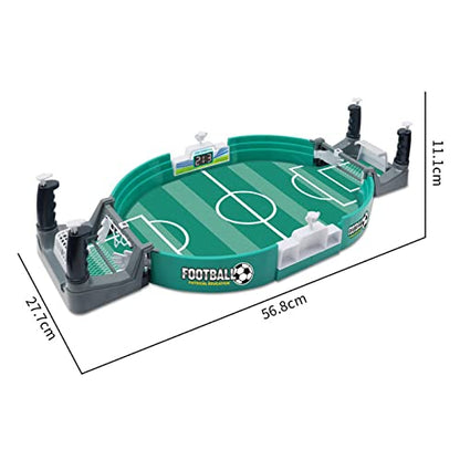 Mini Tabletop Football Pinball Games Table Board Hand Eye Coordination Soccer Football Games for Rooms Family Night Parties Adults, Upgraded Large