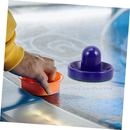 Toddmomy Air Hockey Pucks Boys and Girls Air Hockey Game Accessories Tabletop Plastic Paddles Supplies