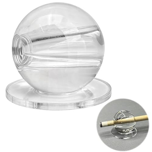 Billiards Training Aids, Stroke Trainer, Transparent Billiard Ball Stroke Billiards Artifact Accessories Multifunction for Pool Table, Angle Aiming Practice Tool for Exerciser Beginners Snooker (1Pc)