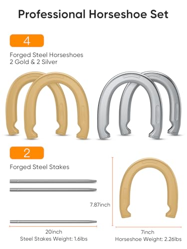 NQV Horseshoe Outside Game Set