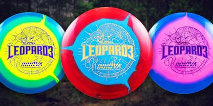 Innova Halo Star Leopard3 Disc Golf Driver – Disc Golf Driver (Colors Will Vary) - size: 170-172g