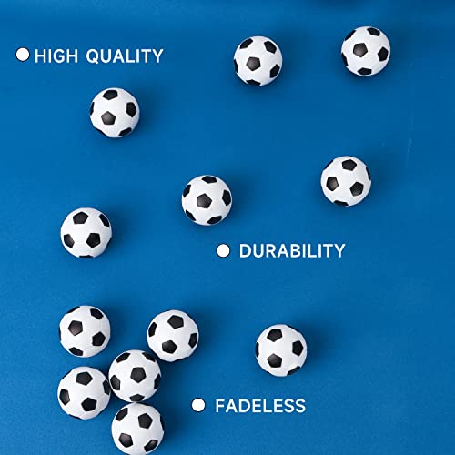 GSE Games & Sports Expert 6/12-Pack Foosball Table Replacement Balls, 36mm(1.42") Tabletop Soccer Football Balls for Foosball Table Accessories - color: White-6 Pack