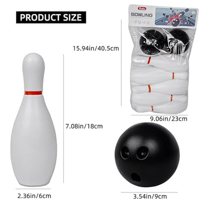 Kids Bowling Set, Bowling for Kids 2-5, Toddler Plastic Bowling pins Toys, Family Indoor Sports Games, Parent Child Interaction/Preferred for Birthday Parties