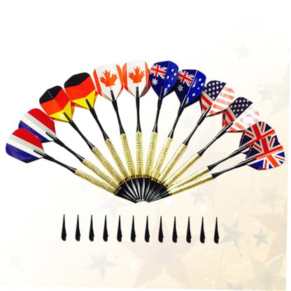 Electronic Soft Tip Darts with Darts and Replacement Tips for Beginners and Casual Players Portable Sports Supplies