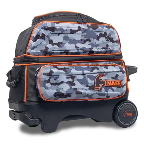 Hammer Gauntlet Double Roller Bowling Bag - color: Camo