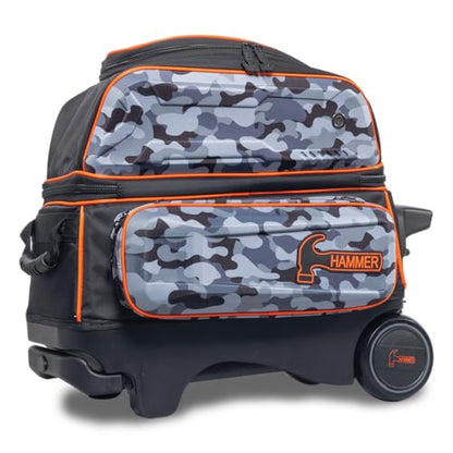 Hammer Gauntlet Double Roller Bowling Bag - color: Camo