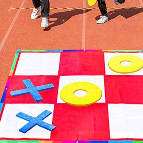 Toss Game - Large Outdoor Lawn Activity Set, Giant Yard Activity | Beanbag Throw Strategy Play Grid Game | Family Friendly Yard Entertainment Equipment, for Kids Family Gathering