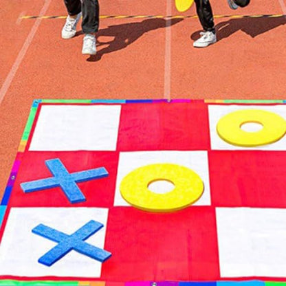 Toss Game - Large Outdoor Lawn Activity Set, Giant Yard Activity | Beanbag Throw Strategy Play Grid Game | Family Friendly Yard Entertainment Equipment, for Kids Family Gathering