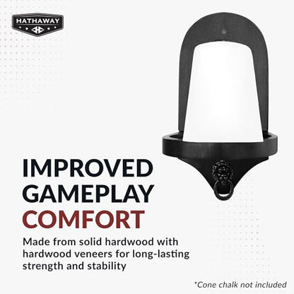 Hathaway Premier Wall-Mounted Cone Chalk Holder, Black