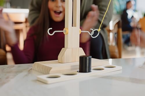 Buffalo Games - Hook & Ring Battle Game – Fast‑Paced Family Party Game | Tabletop Ring Toss for 2 Players Ages 8+ | Head‑to‑Head Dexterity & Skill Game Night Fun