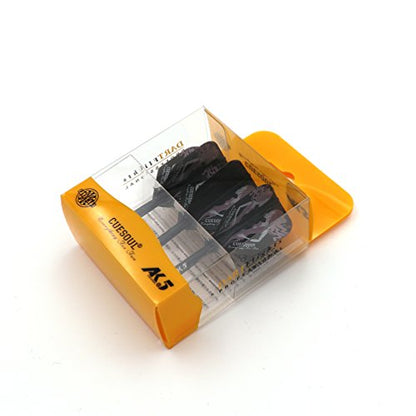 CUESOUL ROST Integrated Dart Flight and Shafts Meduim/Small/Large - color: Black Beauty, size: Size M-28mm