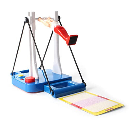 Gymnastics Machine Desktop Office Games Big Rotation 360 Degrees Gymnastics Prince bar Toys - flip Funny Stress Relief Sports Toys