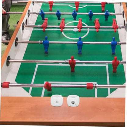 8pcs Table Soccer Rod Stop Rings Durable Plastic Foosball Locator Positioners for Precise Gameplay Control Replacement Parts for Foosball Tables