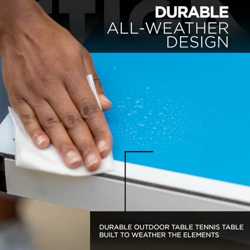STIGA XTR Professional Table Tennis Tables – All Weather Aluminum Waterproof Indoor & Indoor/Outdoor Table Tennis Table Cover