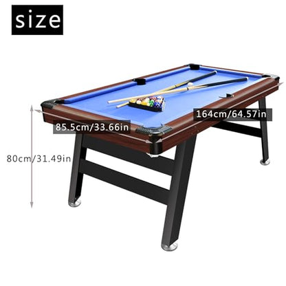 OYE 5FT Billiards Table Indoor Pool Table with All Accessories Best Choice for Game Room, Family, Party