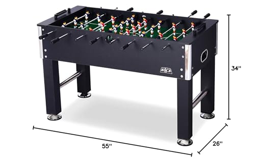 KICK Voyager 55" Foosball Table – Professional Full-Size Indoor Game Table
