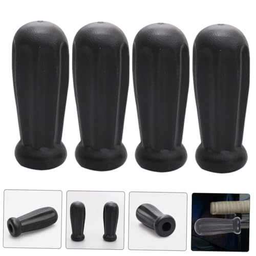 2 Pairs Anti-Skid Foosball Table Handles Sturdy Plastic Grip Replacement Parts for Table Soccer Machines Compatible