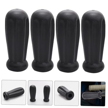 2 Pairs Anti-Skid Foosball Table Handles Sturdy Plastic Grip Replacement Parts for Table Soccer Machines Compatible