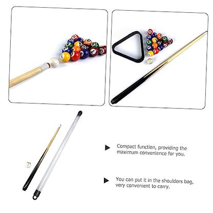 TOYANDONA Wooden Pool Cue Stick Billiard Cue for Lightweight Durable for Learning and Spaces Billiard Tool for Boys