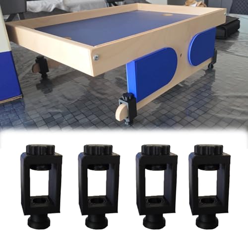 Adjustable Leg Foot Pads for KLASK Game Table Levelers - Game Surface Leveling on Uneven Tables - Compatible with KLASK Game Tabkle - 4 Pieces