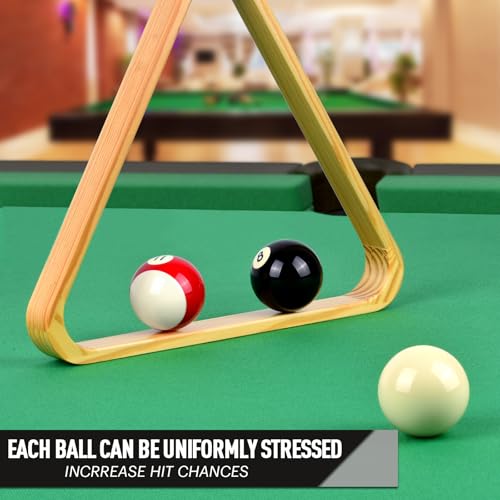 Billiard Balls Complete 16 Ball Set, Pool Balls Billiard Set 2-1/4" Regulation Size,New Upgrade Billiards Professional Pool Table Balls - color: New Upgrade