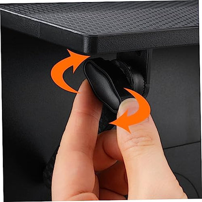 Healifty Holder Wall Hanging Rack Punch Storage Organizer for Router Game Console and Tool Installation Space Saving Design