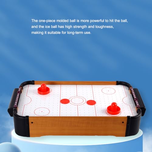 Mini Air Hockey Table, Air Hockey Tabletop Game Machine, Home Leisure Sports Arcade Table Games for Kids and Adults