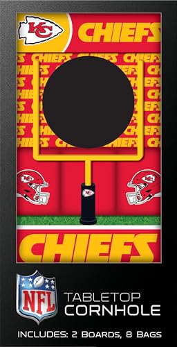 MasterPieces Officially Licensed NFL Tabletop Cornhole for Adults - style: Kansas City Chiefs