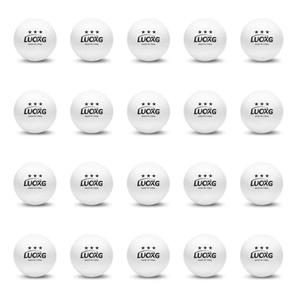 Ping Pong Balls, Ping Pong Balls 20 Pack, White Table Tennis Balls, 3 Star Table Tennis Balls, Suitable for Beginners and Professionals