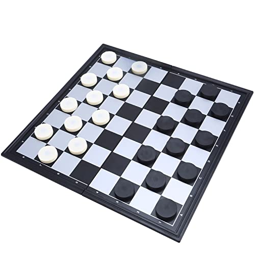 3 in 1 Magnetic Chess Checkers Backgammon Board Game Set with 12.5 Inch Folding Board Travel Games for Kids and Adults (Chess: Gold & Silver) - color: Chess: Gold & Silver
