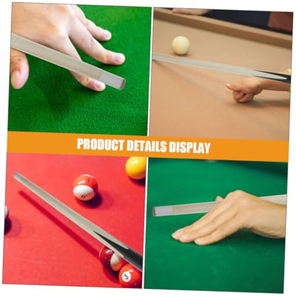 3Pcs Billiard Cue Sticks Wooden Short Pool Cues for Mini Pool Tables for Portable Design for Home School