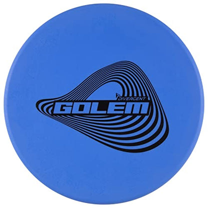 Divergent Discs Golem | Overstable Approach Disc | Flexible Putt & Approach Disc Golf Disc (Blue) - color: Blue
