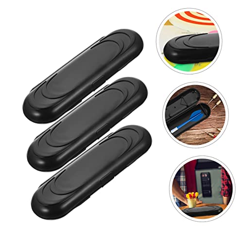 3pcs Dart Storage Box Hard Shell Case for Darts Portable Case for Accessories Lightweight and Slots for