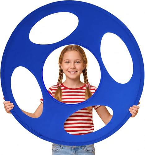 Giant Flying Disc Soft, Foldable & Floats in Air - Encourage Outdoor Play & Family Fun - Great for Kids, Parent-Child Interaction, and School Activities - color: 29inch