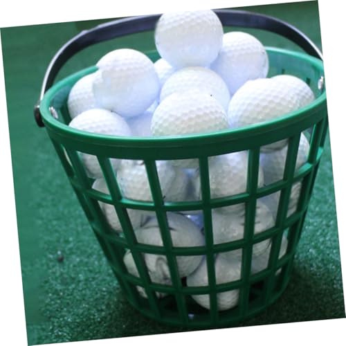Kisangel Golf Container Handle Golfs Basket for Outdoor Practice Lightweight Design for Driving Ranges and