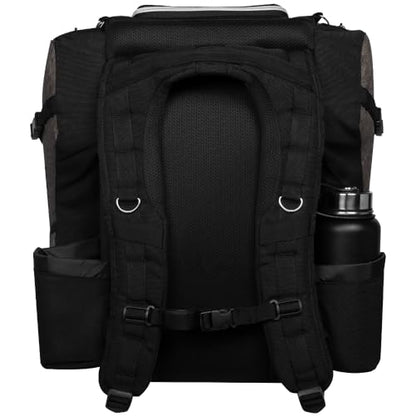 Axiom Discs Voyager Lite Backpack Disc Golf Bag (Choose Your Favorite Color) - color: Heather Gray, style: V2