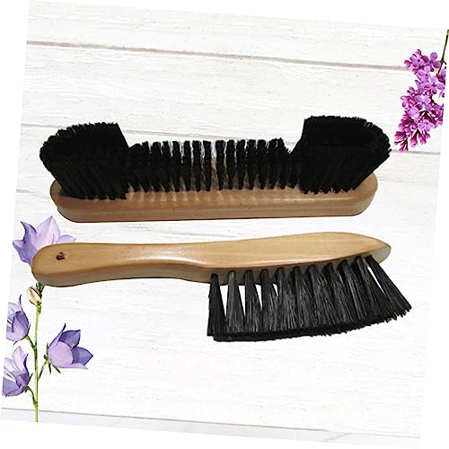 Yardwe Billiard Table Brush Pool Table Cleaner Rail Brush Set Pool Accessories Small Handle