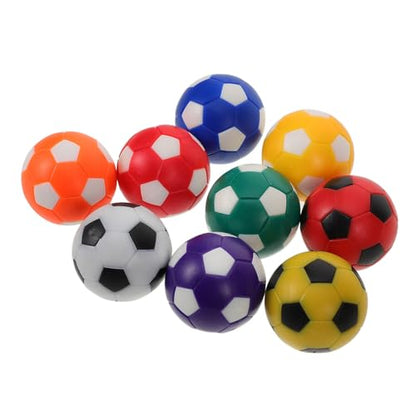 WOONEKY Table Soccer Balls 9pcs Replacement Balls 1.42in for Tabletop Soccer Games Decorations
